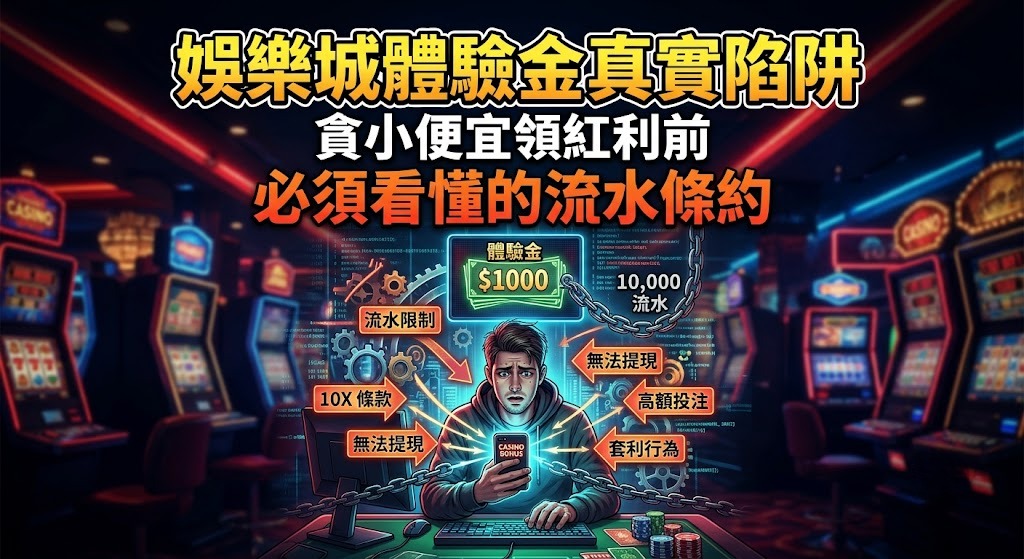 別讓高額體驗金成為你的陷阱!